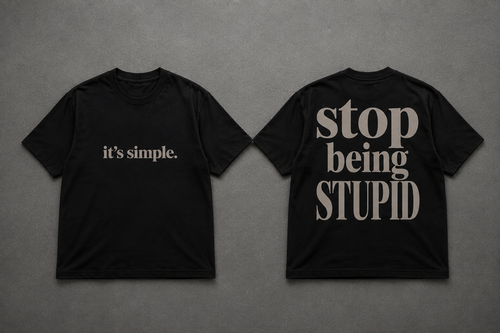 JUSTINTIME® It's Simple Tee homepage image